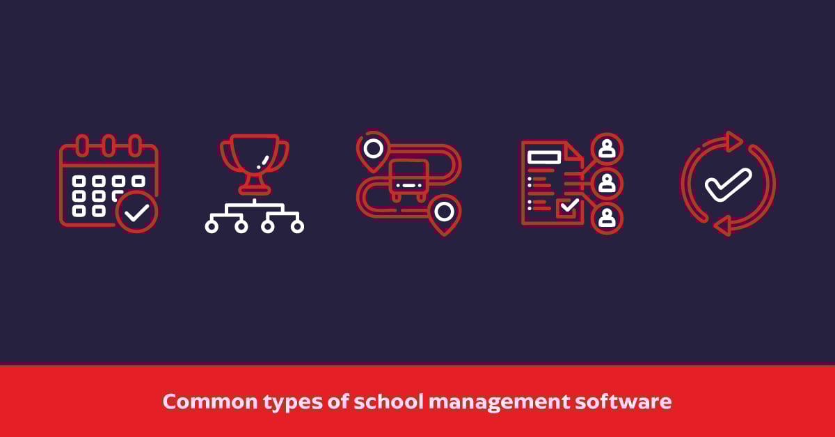 common types of school management software